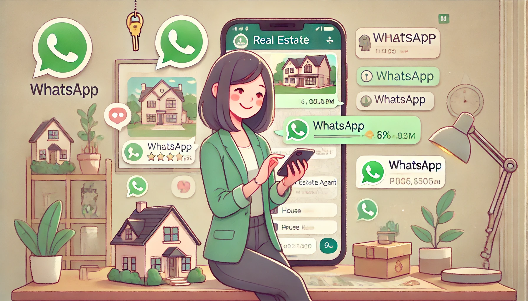 vender inmuebles por whastapp