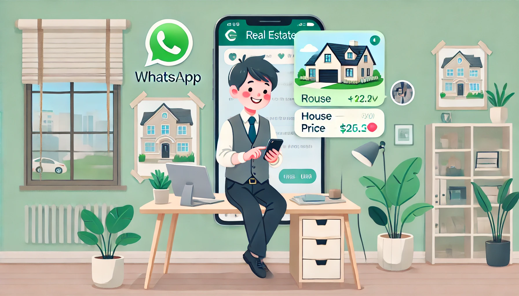 inmobiliaria por whatsapp